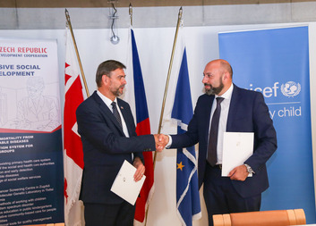 Charita Česká republika zahájila nové partnerství s UNICEF