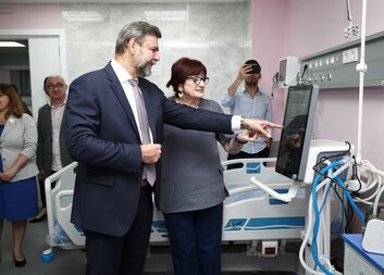 With the new medical equipment donated, the children’s hospital can now provide services for children in need of long-term care