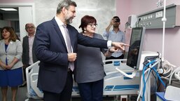 With the new medical equipment donated, the children’s hospital can now provide services for children in need of long-term care